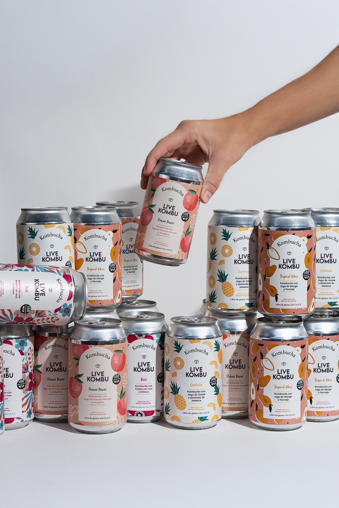 Live Kombu x 24 unidades 354ml – Mix Sabores